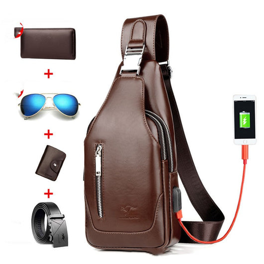 Bolsa Cruzada Casual para Hombre - Estilo Outdoor - Image 3