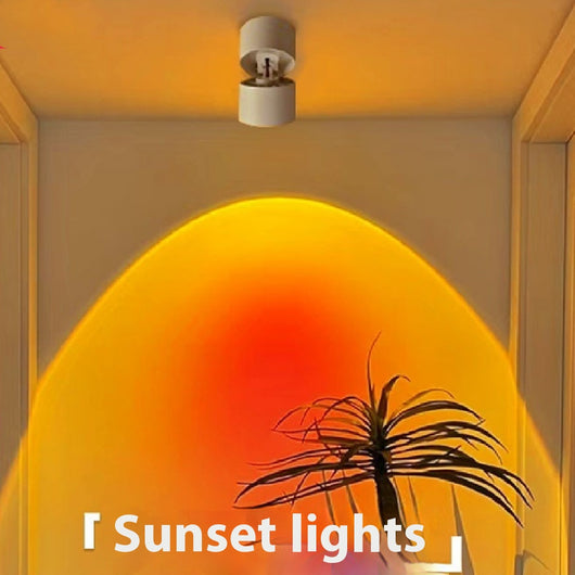 Foco Empotrable Atardecer - Iluminación de Pared sin Caída