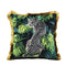 Almofada de Leopardo da Neve 45 X 45 Cm