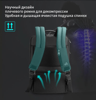 Mochila de Viaje Multifuncional con Compartimento Húmedo y Seco - Image 14