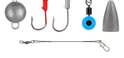Kit Completo de 257 Accesorios para Pesca - Anzuelos, Señuelos y Equipos Texas - Image 14