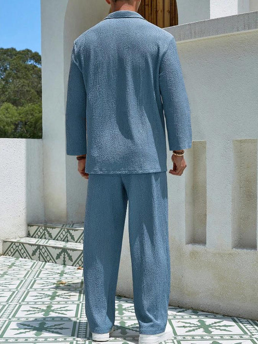 Pantalón Casual Ejecutivo para Hombre - Traje Commuter Moderno - Image 15