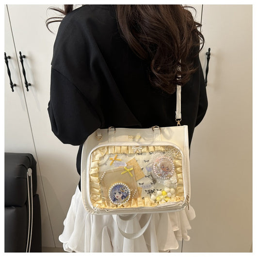Bolsa Tote Amplia de Diseño Minimalista Japonés para Uso Casual - Image 24