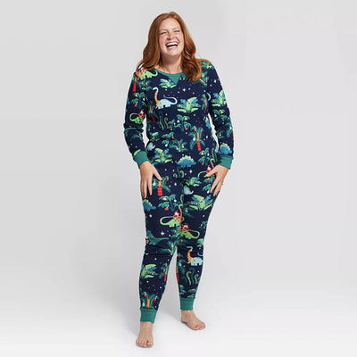 Pijamas Familiares de Algodón con Estampado Perro - Conjunto Papá, Mamá e Hijo - Image 3
