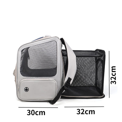 Mochila Transportadora Expandible para Mascotas - Gran Capacidad - Image 10