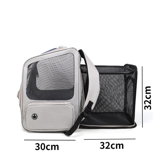 Mochila Transportadora Expandible para Mascotas - Gran Capacidad - Image 10