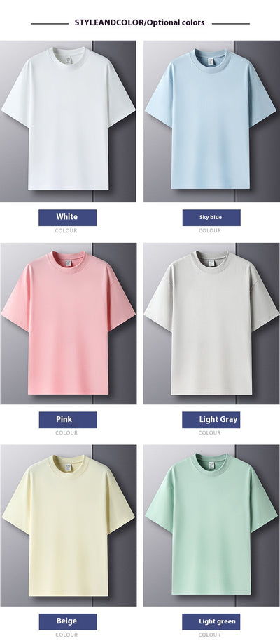 Playera de Algodón Manga Corta para Hombre 230g - Image 39