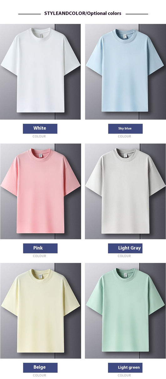 Playera de Algodón Manga Corta para Hombre 230g - Image 39