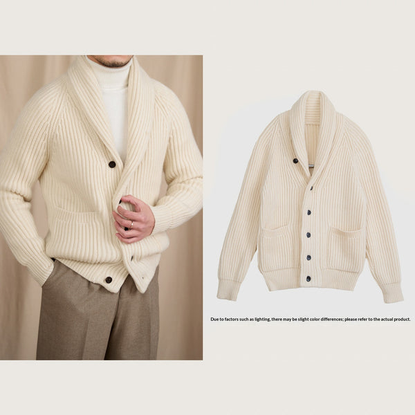 Cardigan Cálido y Elegante para Hombre - Perfecto para el Día a Día