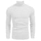 Suéter Slim Fit Cuello Alto para Hombre - Otoño e Invierno