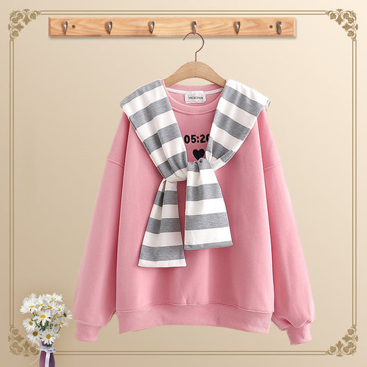 Suéter Cuello Redondo Inspirado en Literatura y Amor - Image 12