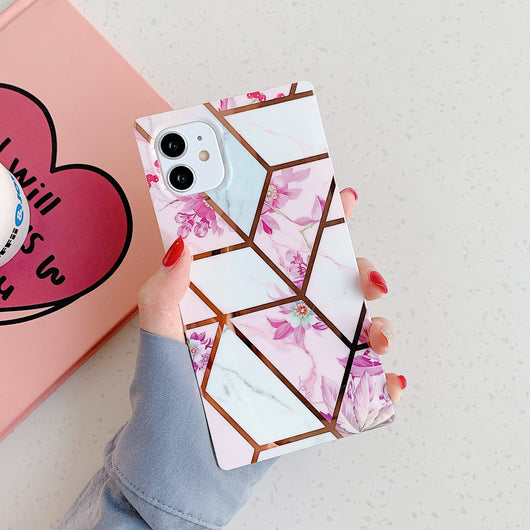 Funda Mármol Electrochapada para Teléfono Móvil - Image 12