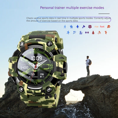 Reloj Inteligente Deportivo Resistente al Agua con Doble Luminosidad para Hombre