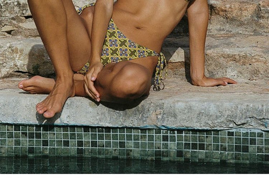 Bikini Deportivo Verde Pecho Pequeño - Estilo Vacaciones Termal - Image 7
