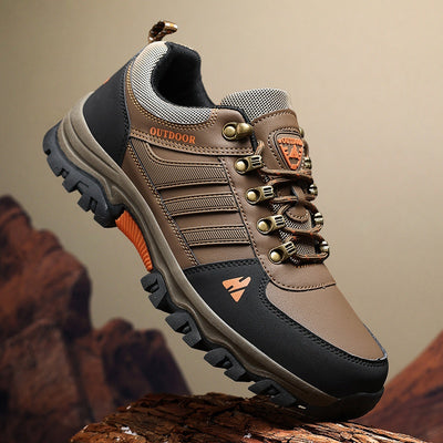 Botas de Senderismo Casual Hombre - Zapatillas Outdoor Bajas con Cordones