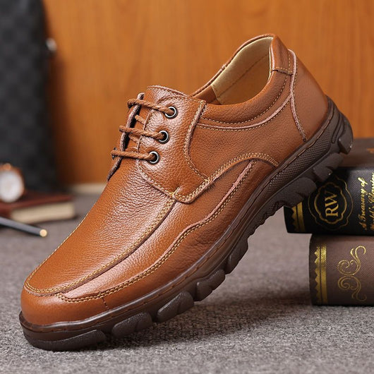 Zapatos de Cuero para Hombre con Suela de Tendón - Image 5