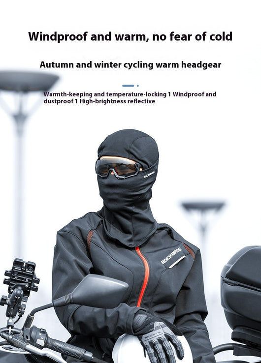 Light pink balaclava made from spandex/Lycra, designed for warmth and wind protection during winter outdoor activities. - Image 26