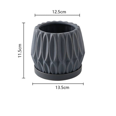 Maceta de Cerámica para Plantas de Escritorio - Image 7