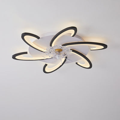 Lámpara de Techo Silenciosa con Ventilador para Dormitorio y Sala - Image 41