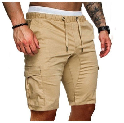 Pantalones Cortos Ajustados con Cintura Elástica para Hombre - Image 2