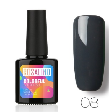 Gel UV para Uñas ROSALIND Color Sólido - Tratamiento Profesional Salón 10ml - Image 31