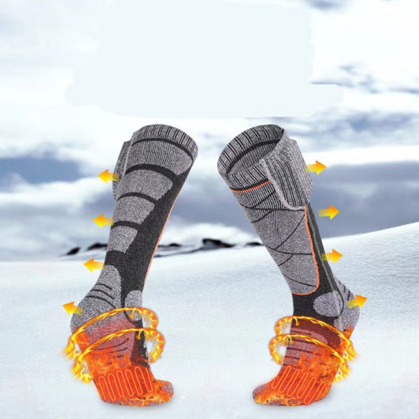 Calcetines Térmicos Eléctricos con Carga USB para Hombre y Mujer