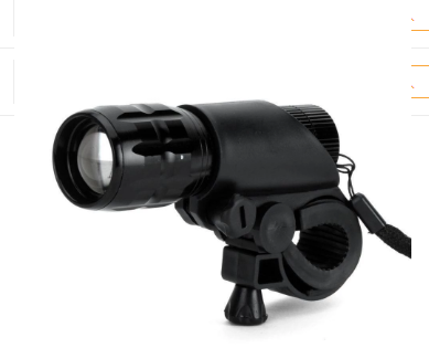 Linterna LED de Enfoque Zoom 3 - Lámpara Potente para Bicicleta de Montaña