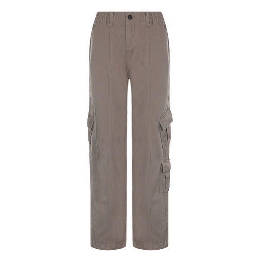 Jeans de Moda Otoño Invierno con Múltiples Bolsillos Estilo Urbano - Image 7