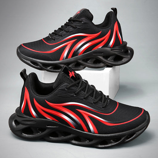 Zapatillas Deportivas para Hombre Malla Transpirable Rojo Coco - Image 5