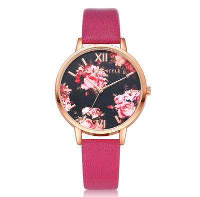 Reloj de Pulsera para Mujer con Correa de Cuero y Detalles en Oro Rosado - Image 10