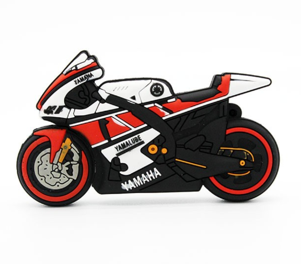 Memoria USB Portátil con Diseño Motocicleta - Unidad Flash Wrist