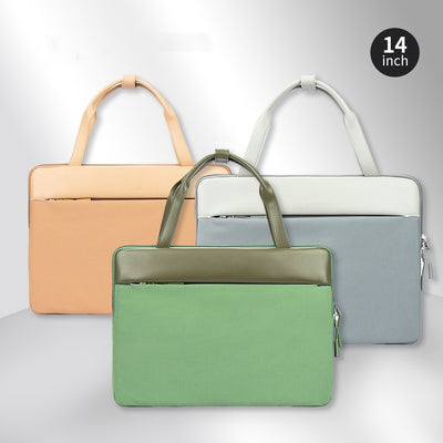 Bolso Laptop Impermeable Bicolor con Funda iPad - Portátil y Elegante - Image 10