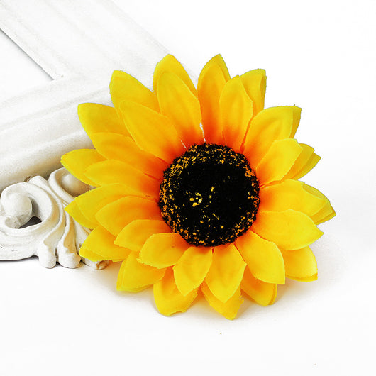 Pasadores Girasol de Moda para Niñas - Accesorios Vacacionales - Image 3