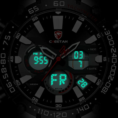Reloj de Cuarzo Multifuncional Resistente al Agua para Hombre - Image 6