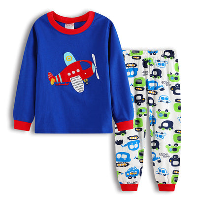 Conjunto Infantil Holgado de Algodón con Diseños Animados