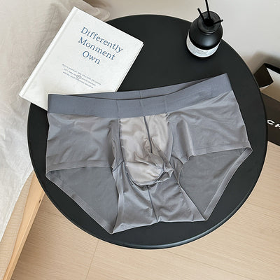 Calzoncillos Triangle Ice Silk Transpirables para Hombre - Image 7