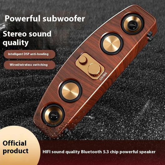 Parlante Bluetooth Portátil Estilo Retro - Image 3
