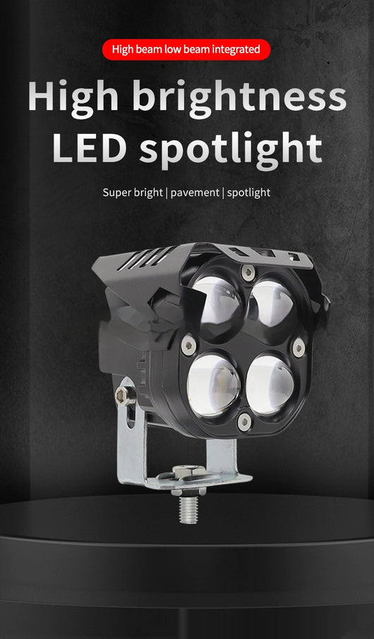 Faro Auxiliar LED 3 Pulgadas para Moto y Vehículos Eléctricos - Image 7