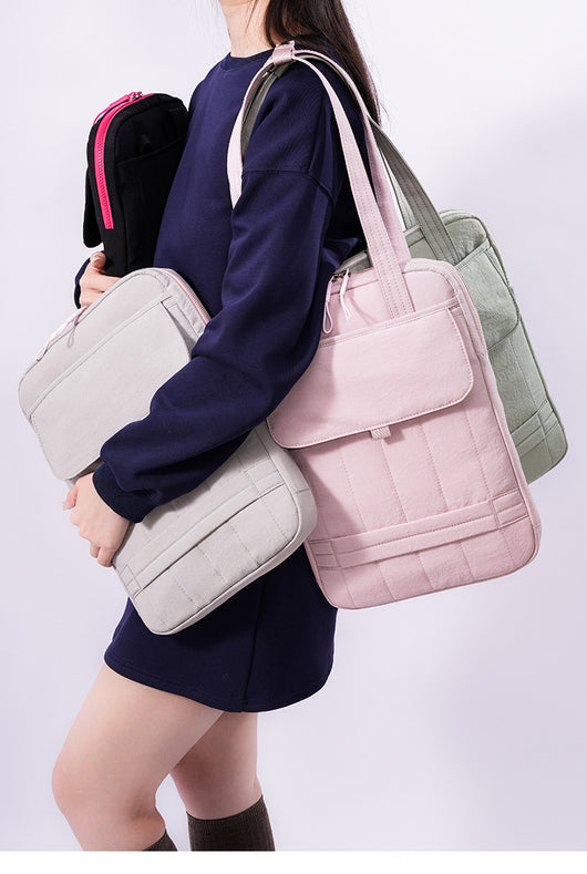 Bolsa para Laptop de Una Correa con Protección Impermeable y Amortiguación - Image 9