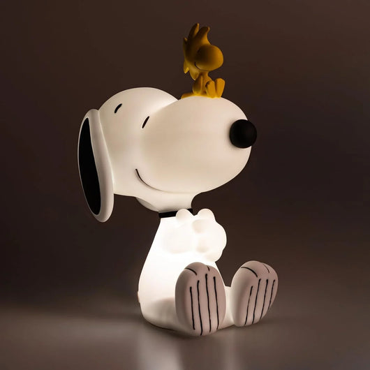 Lámpara Snoopy Grupo Erik – Luz de noche para niños, escritorio o mesa, decoración original para fans de Peanuts - Tekeno