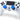 FPS Freek Edge for Playstation 4 (PS4) and Playstation 5 (PS5) | Performance Thumbsticks | 1 High-Rise Convex, 1 Low-Rise Convex | Blue - Tekeno