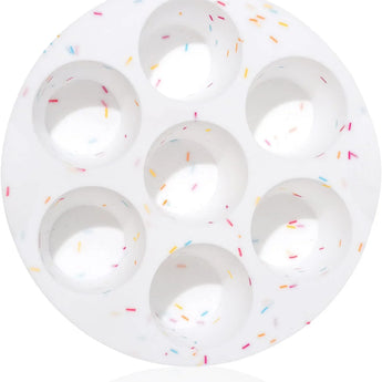 Silicone Egg Bite Molds Air Fryer Muffin Pan for Baking Non-Stick Silicone Egg Molds 7 Cups Air Fryer Cupcake Mold for Mini Muffins, Tart, Mini Cupcake BPA Free - Tekeno