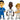 – 5-Pack of Real Madrid Stars (7Cm) – Courtois, Vinícius Jr, Camavinga, Modrić & Bellingham – Official Licensed Mini Soccer Figures for Fans & Collectors - Tekeno