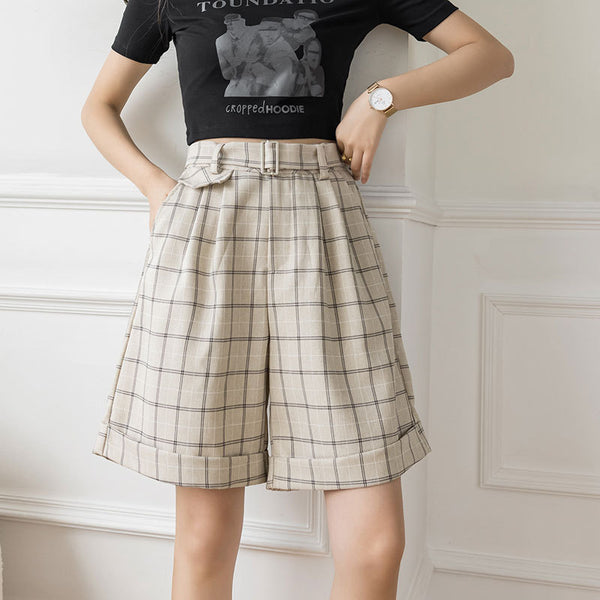Pantalones Cuadrille Ligeros para Verano - Estilo Casual y Moderno para Mujer