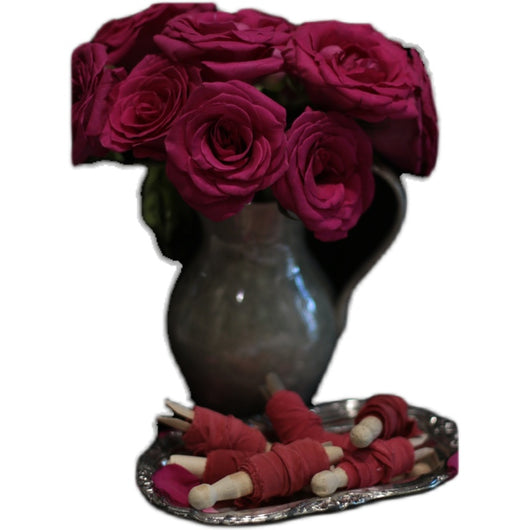 Cinta Vintage Teñida con Plantas para Bodas - Bordes Naturales Artesanal - Image 7