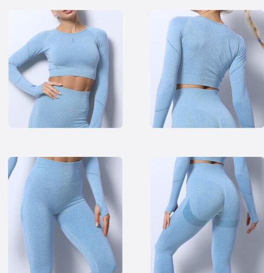 Leggins Yoga Cintura Alta Durazno con Diseño Europeo y Americano - Image 12