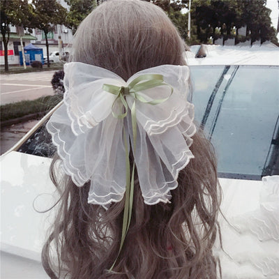 Pasador Lolita Japonés con Lazo - Clip para Cola de Caballo Elegante - Image 29