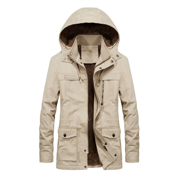Chaqueta de Algodón para Hombre Maduro - Confort y Estilo