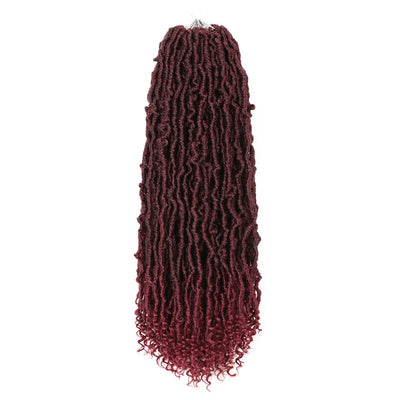 Peluca Rizada Larga Cabello Irregular Africano para Mujer