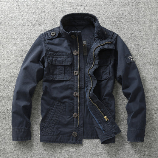Chaqueta de Trabajo Camuflaje Otoño para Hombre - Image 8